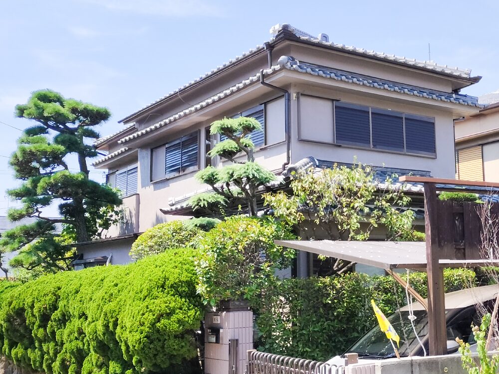 堺市西区の戸建て住宅外壁塗装：施工後